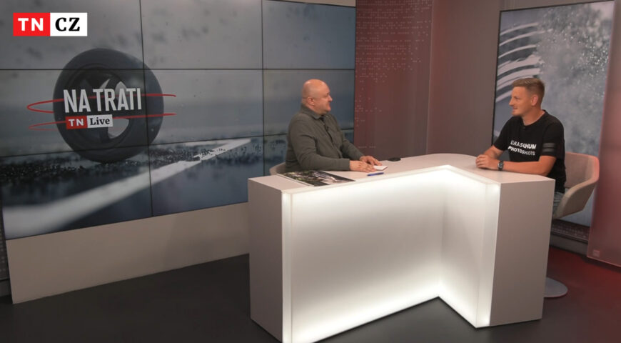 Z polské rally rovnou do televize. Mluvil jsem o focení rally a vyprávěl svůj příběh
